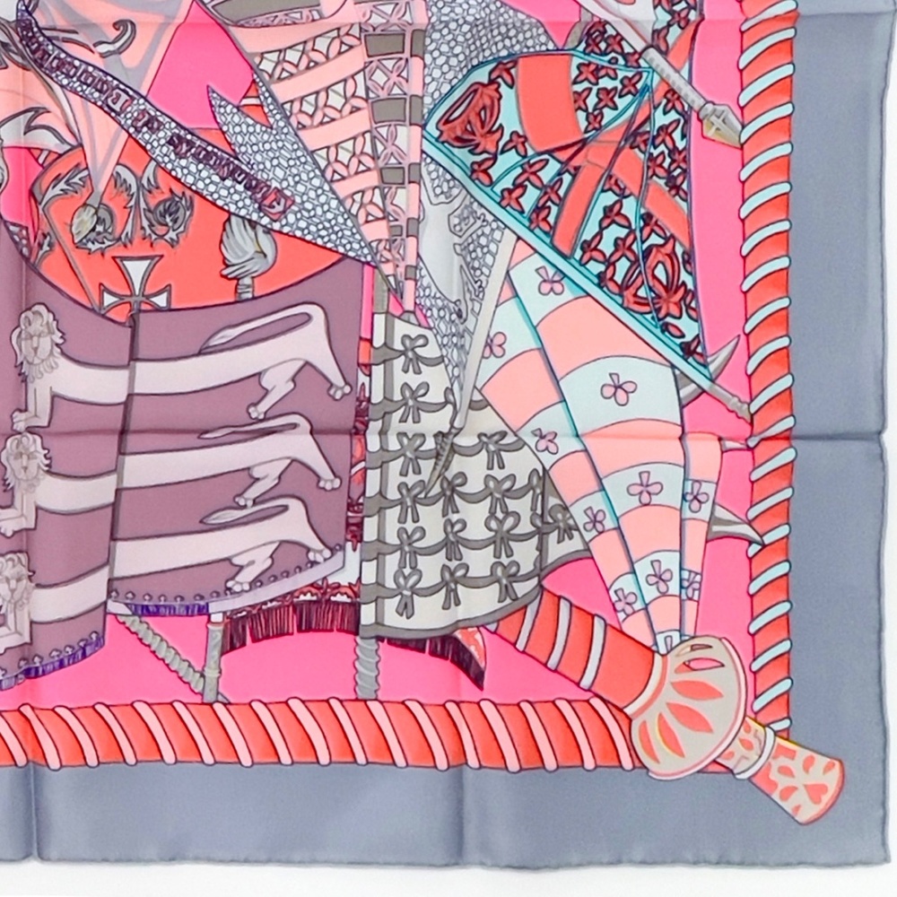 NWT Vintage Hermès Carré 90 "Étendards et Bannières" - Picture 7 of 8